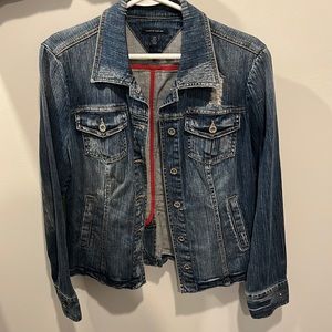 Tommy Hilfiger Distressed Jean Jacket
